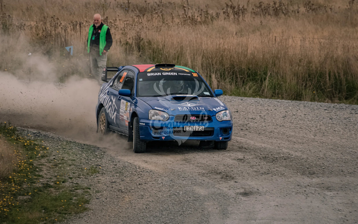 Otago rally ss5 #207 Subaru Impreza Sti - Automotive