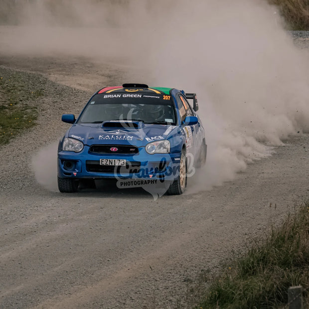 Otago rally ss5 #207 Subaru Impreza Sti - Automotive