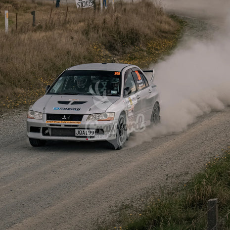 Otago rally ss5 #208 Mitsubishi Lancer) Evo 8 - Automotive