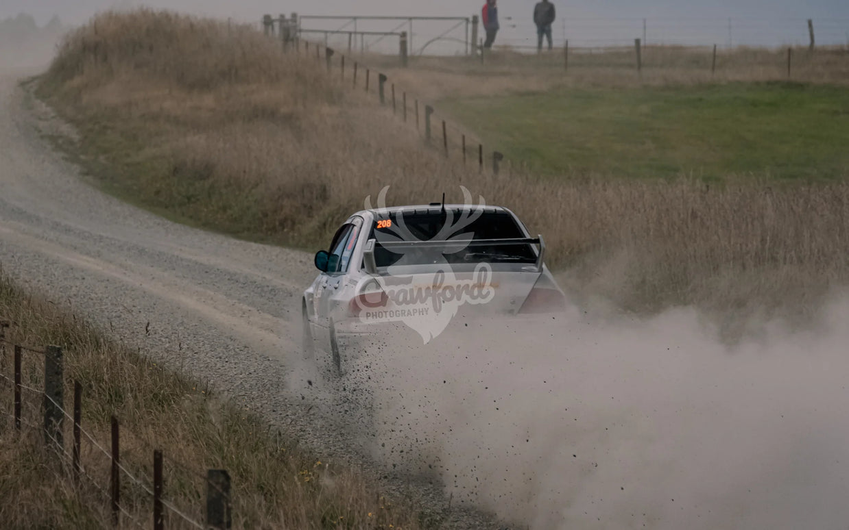 Otago rally ss5 #208 Mitsubishi Lancer) Evo 8 - Automotive