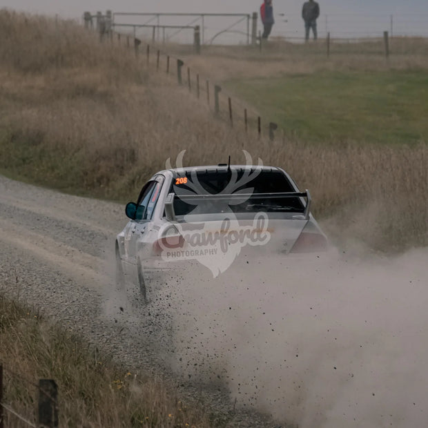Otago rally ss5 #208 Mitsubishi Lancer) Evo 8 - Automotive