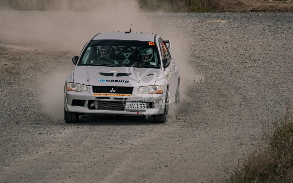 Otago rally ss5 #208 Mitsubishi Lancer) Evo 8 - Automotive