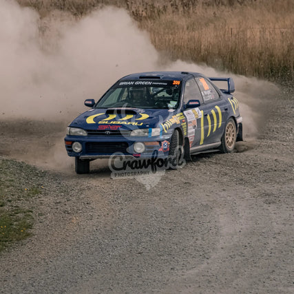 Otago rally ss5 #209 Subaru Impreza - Automotive