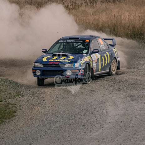 Otago rally ss5 #209 Subaru Impreza - Automotive