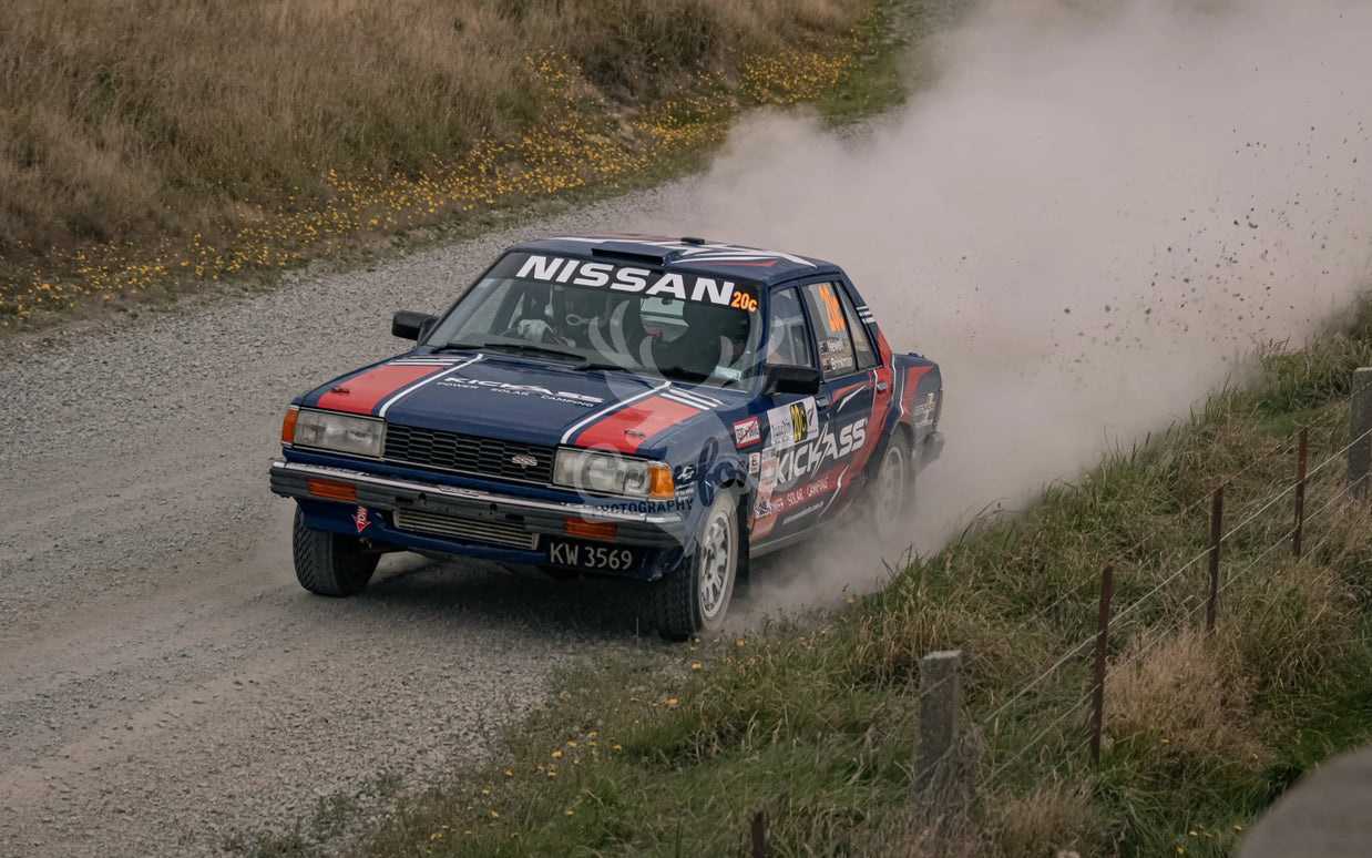 Otago rally ss5 #20c Datsun Bluebird - Automotive