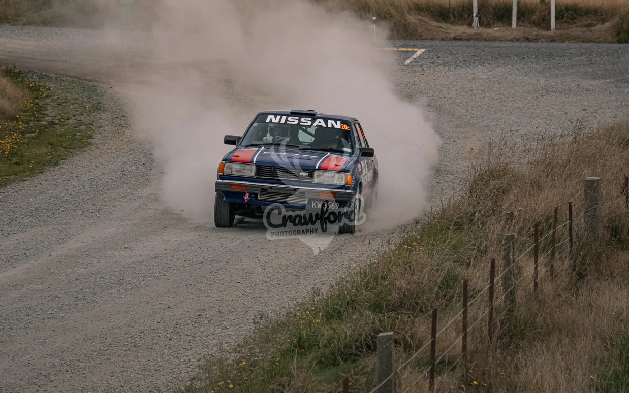 Otago rally ss5 #20c Datsun Bluebird - Automotive