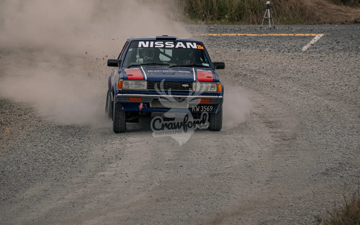 Otago rally ss5 #20c Datsun Bluebird - Automotive