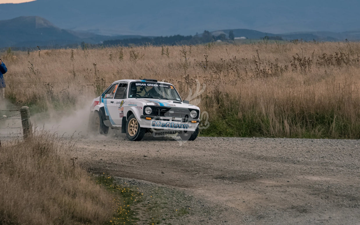 Otago rally ss5 #21 Ford Escort Mk2 - Automotive