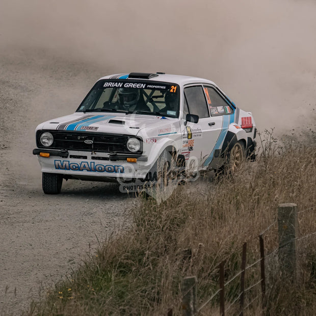 Otago rally ss5 #21 Ford Escort Mk2 - Automotive