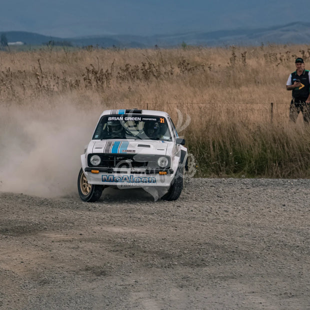 Otago rally ss5 #21 Ford Escort Mk2 - Automotive