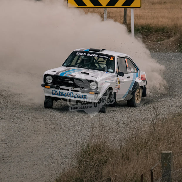 Otago rally ss5 #21 Ford Escort Mk2 - Automotive