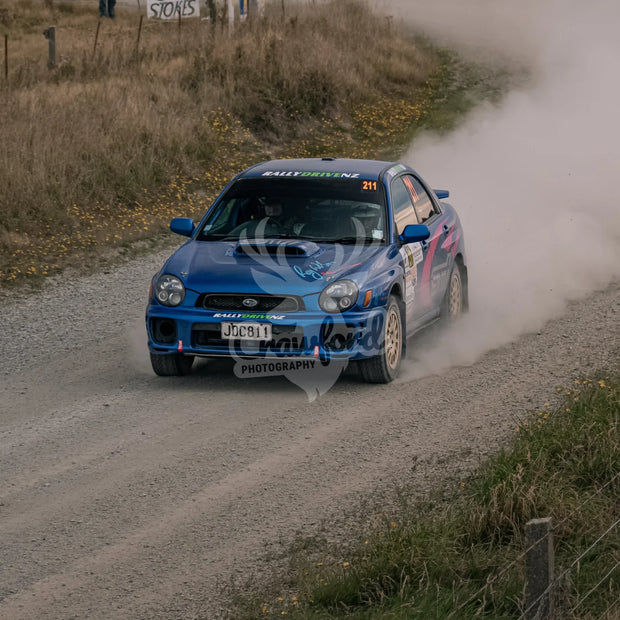 Otago rally ss5 #211 Subaru WRX - Automotive