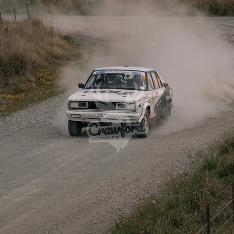 Otago rally ss5 #212 Datsun Stanza - Automotive