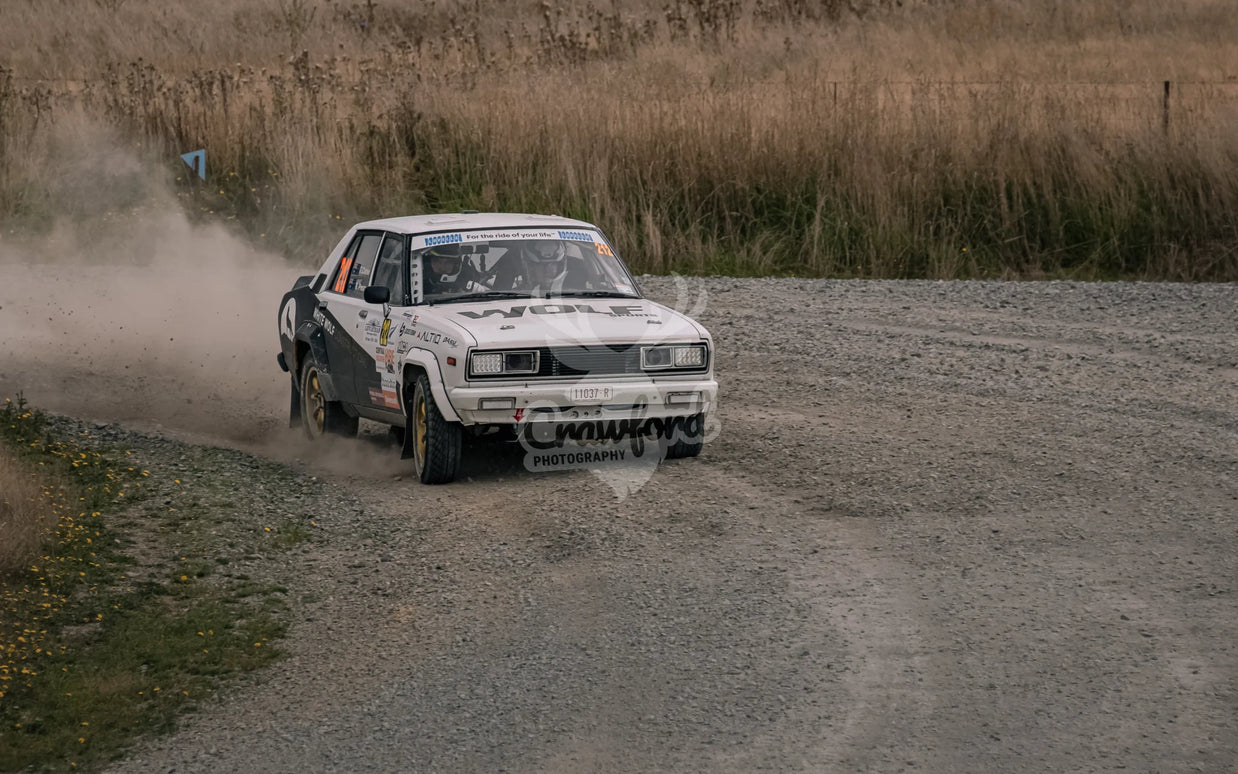 Otago rally ss5 #212 Datsun Stanza - Automotive