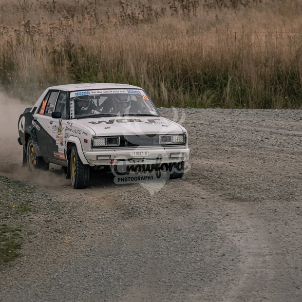Otago rally ss5 #212 Datsun Stanza - Automotive