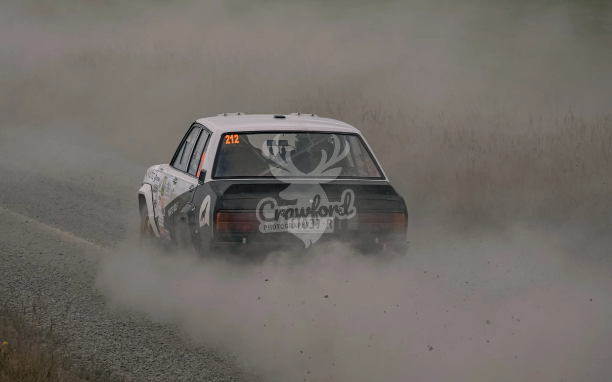 Otago rally ss5 #212 Datsun Stanza - Automotive