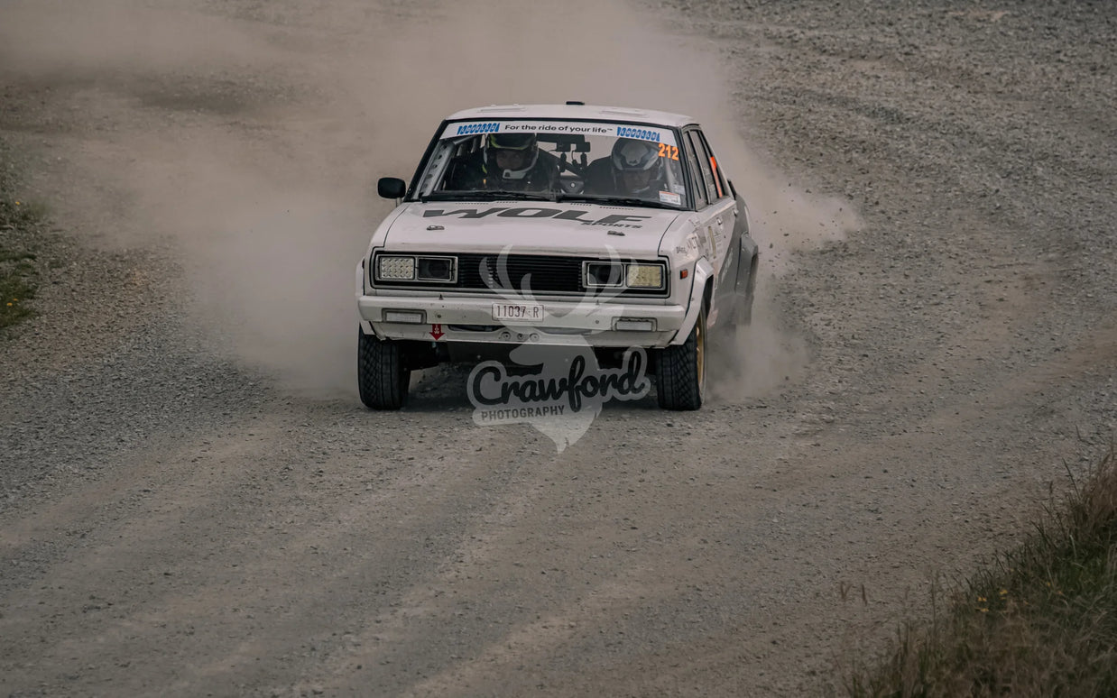 Otago rally ss5 #212 Datsun Stanza - Automotive