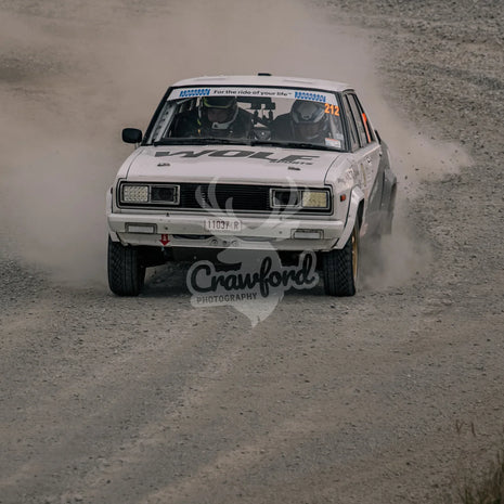Otago rally ss5 #212 Datsun Stanza - Automotive