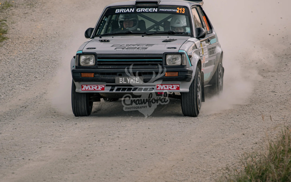 Otago rally ss5 #213 Toyota Starlet Hyabusa - Automotive