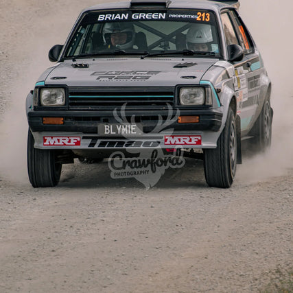 Otago rally ss5 #213 Toyota Starlet Hyabusa - Automotive