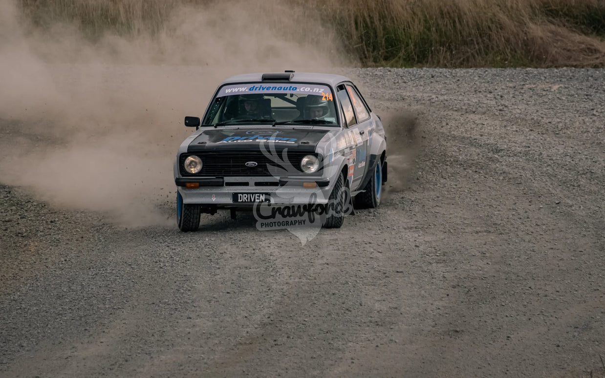 Otago rally ss5 #214 Ford Escort Mk 2 - Automotive