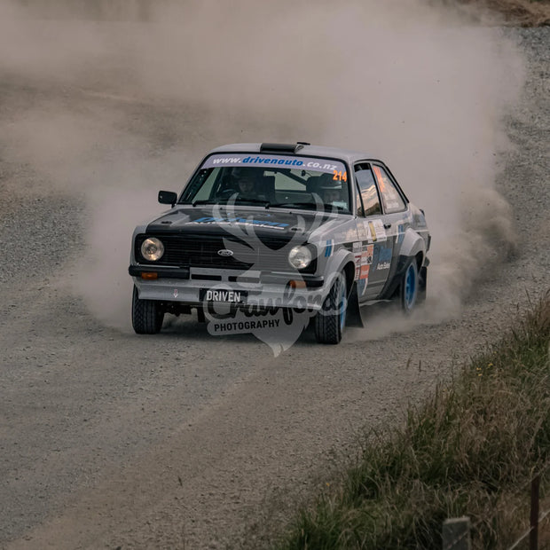 Otago rally ss5 #214 Ford Escort Mk 2 - Automotive