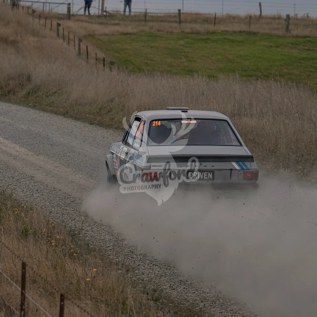 Otago rally ss5 #214 Ford Escort Mk 2 - Automotive