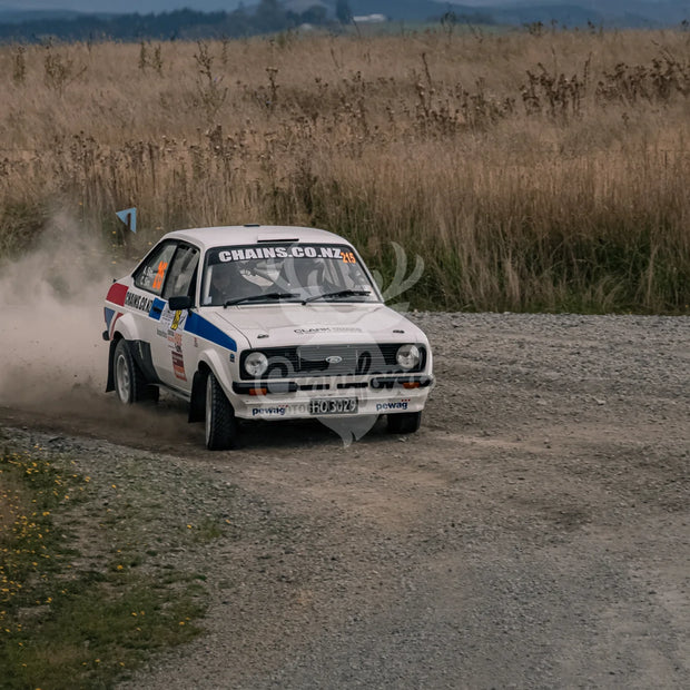 Otago rally ss5 #215 Ford Escort Mk 2 - Automotive