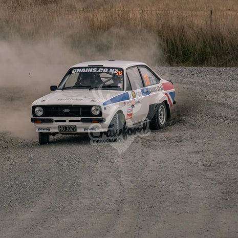 Otago rally ss5 #215 Ford Escort Mk 2 - Automotive