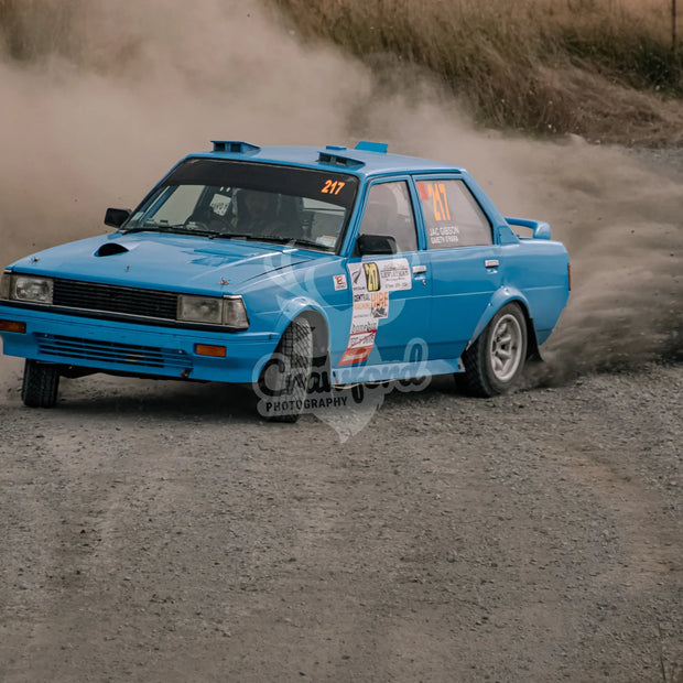 Otago rally ss5 #217 Toyota Corolla - Automotive