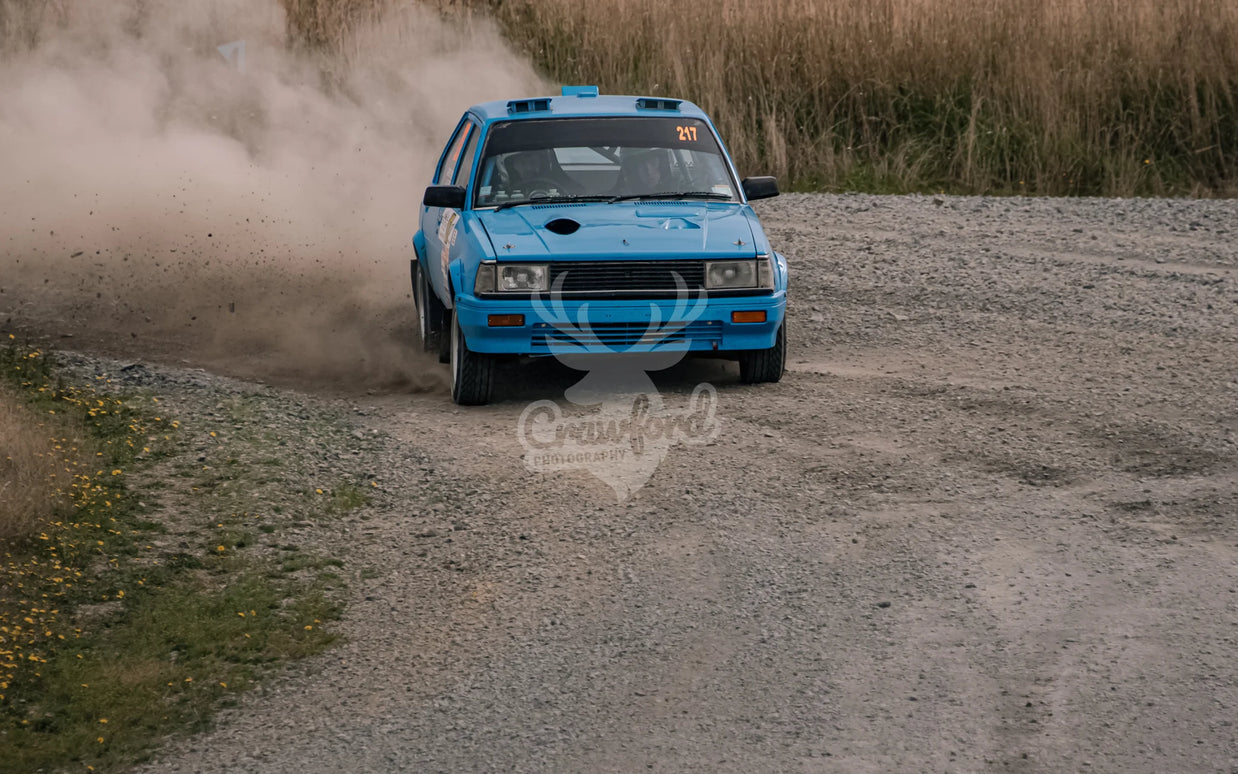 Otago rally ss5 #217 Toyota Corolla - Automotive