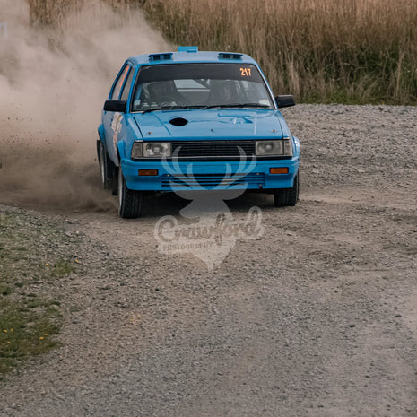 Otago rally ss5 #217 Toyota Corolla - Automotive