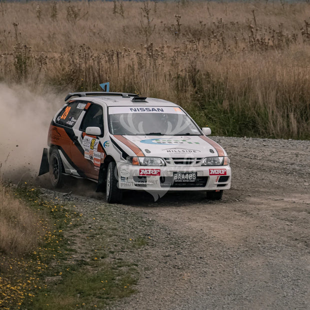 Otago rally ss5 #219 Nissan Pulsar - Automotive
