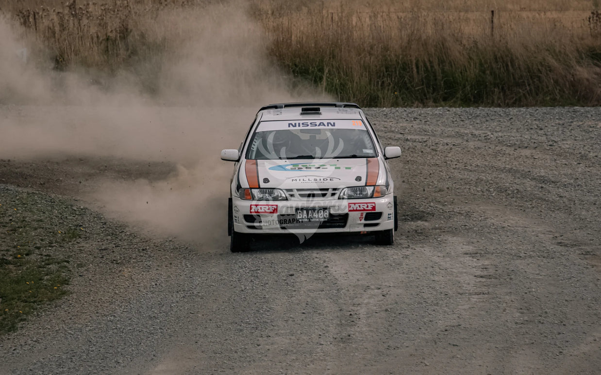 Otago rally ss5 #219 Nissan Pulsar - Automotive