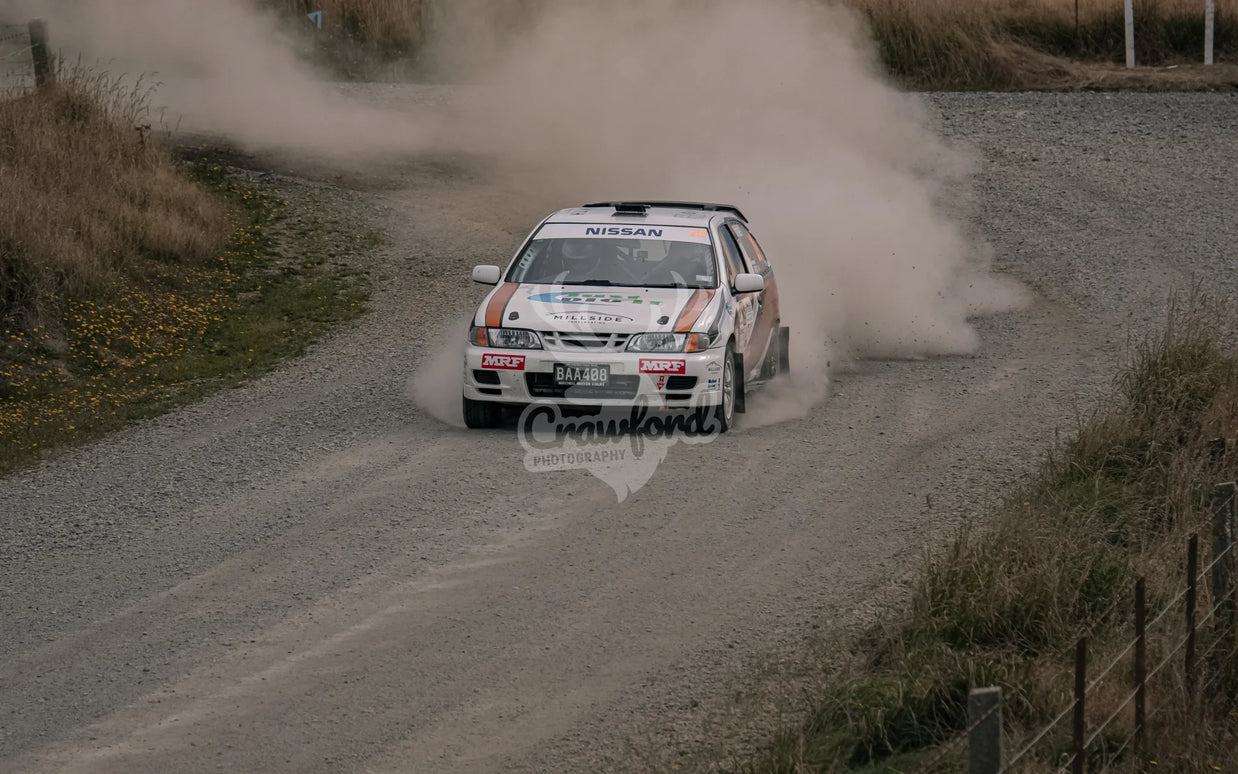 Otago rally ss5 #219 Nissan Pulsar - Automotive