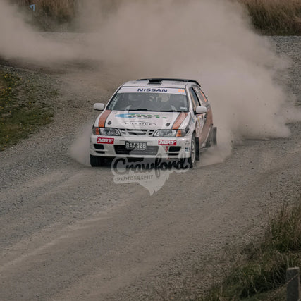 Otago rally ss5 #219 Nissan Pulsar - Automotive