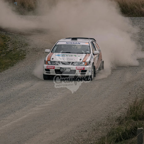 Otago rally ss5 #219 Nissan Pulsar - Automotive