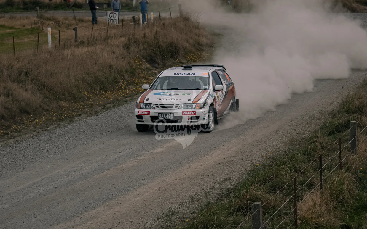 Otago rally ss5 #219 Nissan Pulsar - Automotive