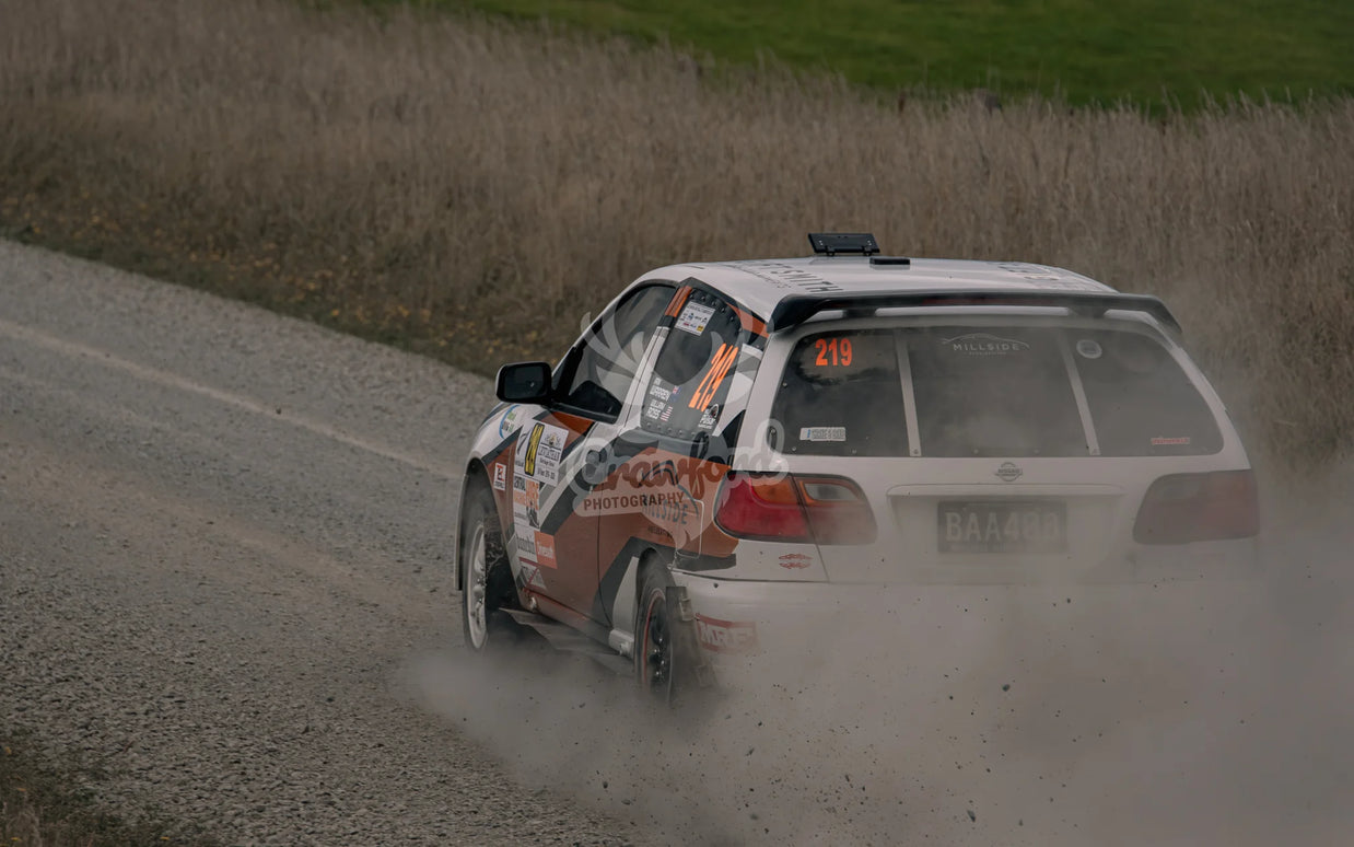 Otago rally ss5 #219 Nissan Pulsar - Automotive