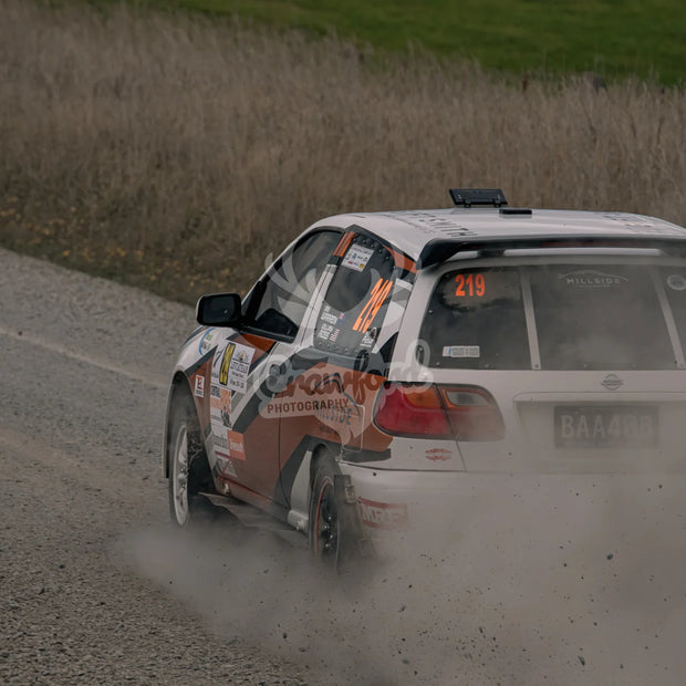 Otago rally ss5 #219 Nissan Pulsar - Automotive