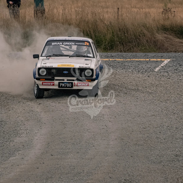 Otago rally ss5 #21c Ford Escort RS1800 - Automotive