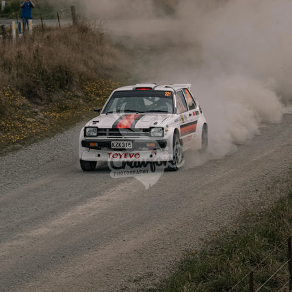 Otago rally ss5 #221 Toyota Starlet - Automotive