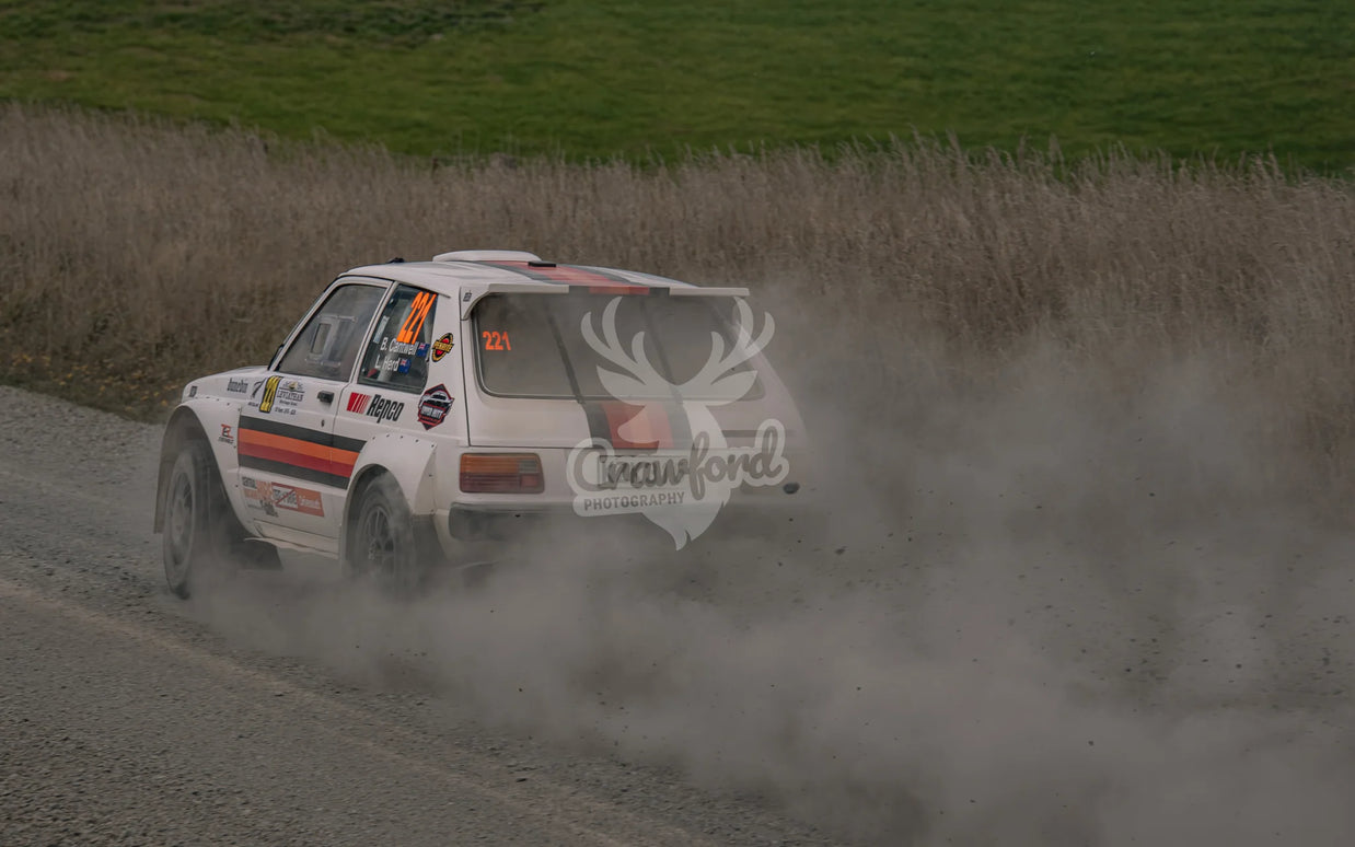 Otago rally ss5 #221 Toyota Starlet - Automotive