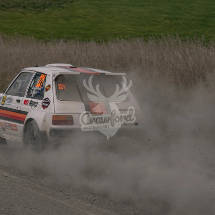 Otago rally ss5 #221 Toyota Starlet - Automotive