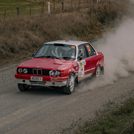 Otago rally ss5 #222 BMW E30 - Automotive
