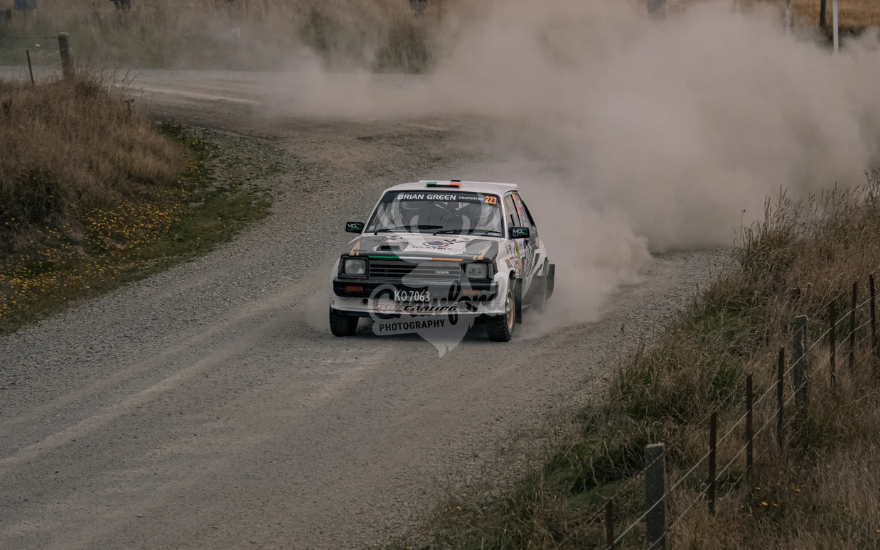 Otago rally ss5 #223 Toyota Starlet - Automotive