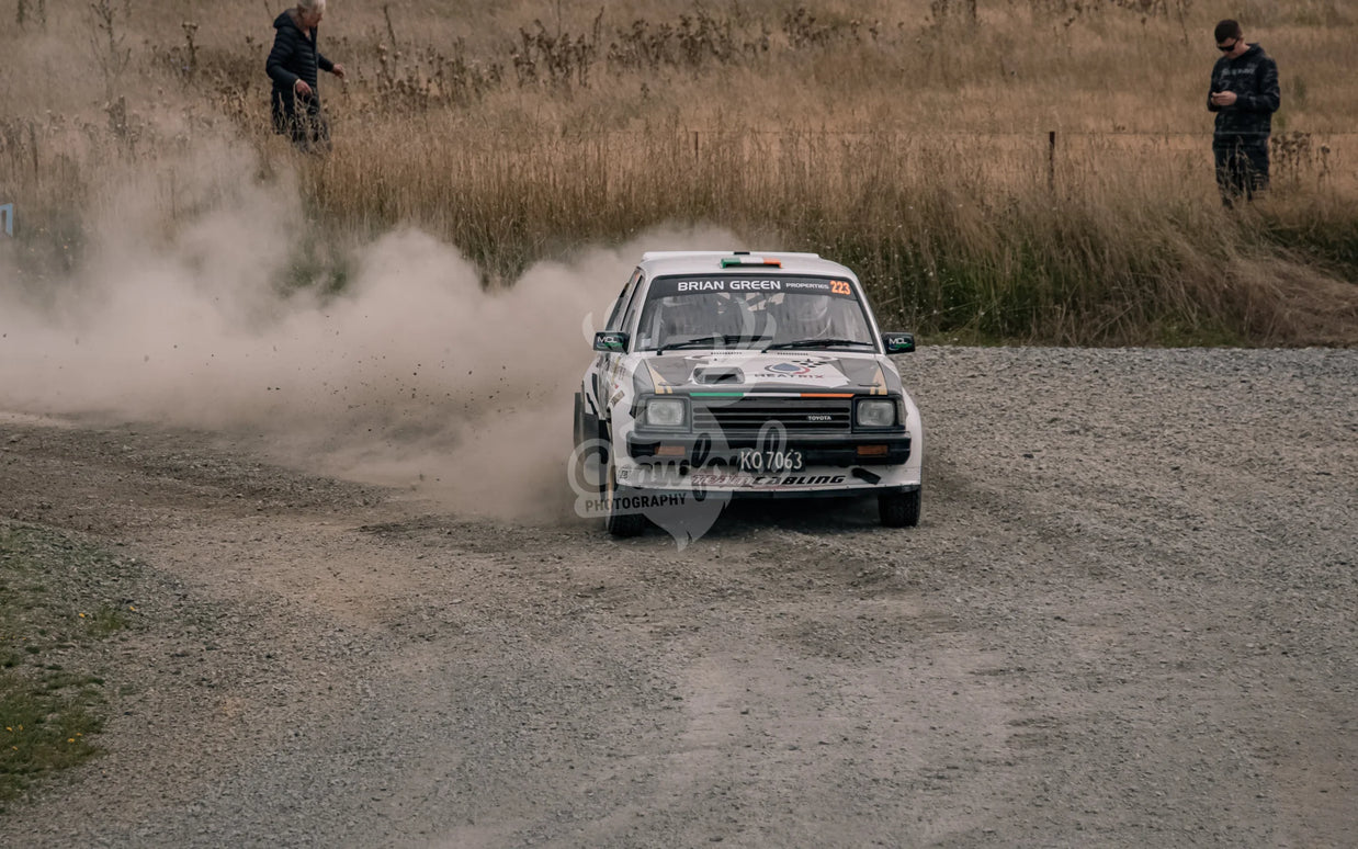 Otago rally ss5 #223 Toyota Starlet - Automotive