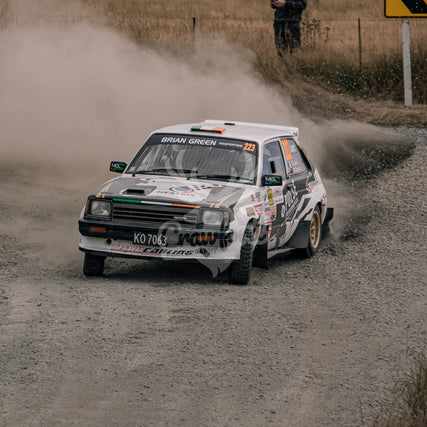 Otago rally ss5 #223 Toyota Starlet - Automotive