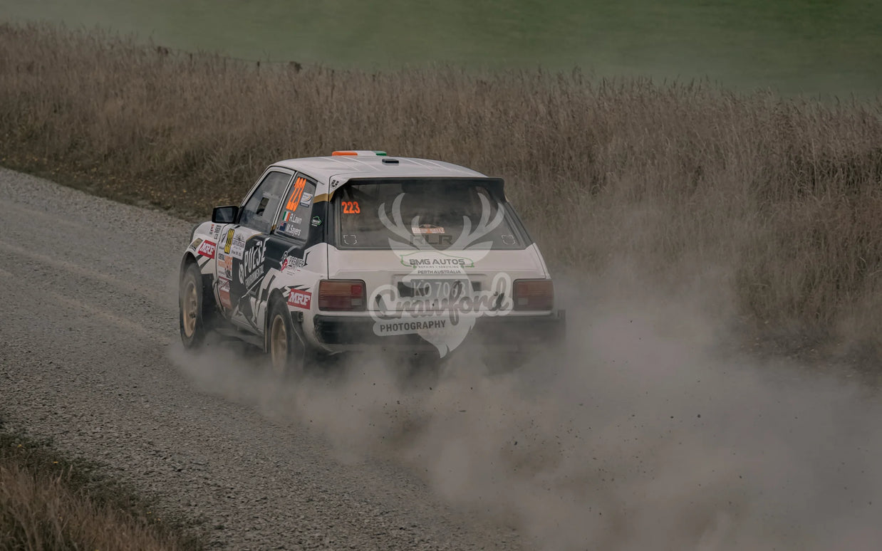 Otago rally ss5 #223 Toyota Starlet - Automotive