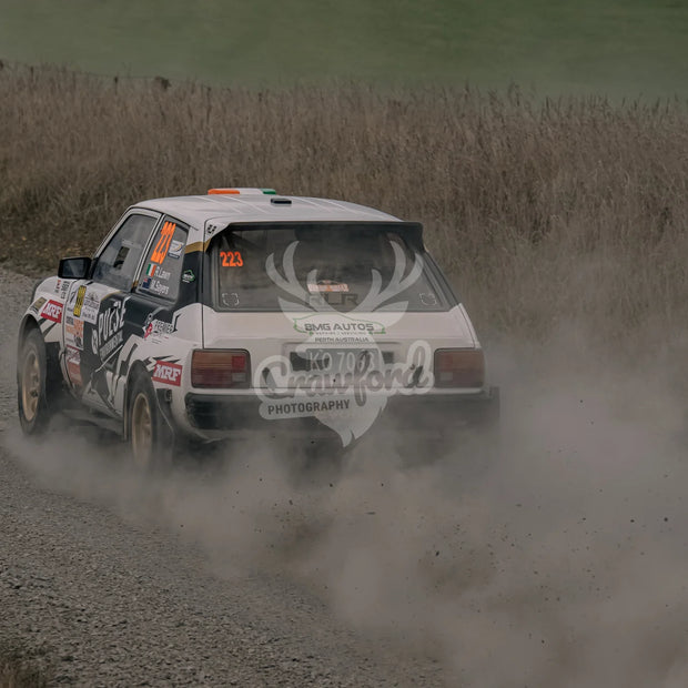 Otago rally ss5 #223 Toyota Starlet - Automotive